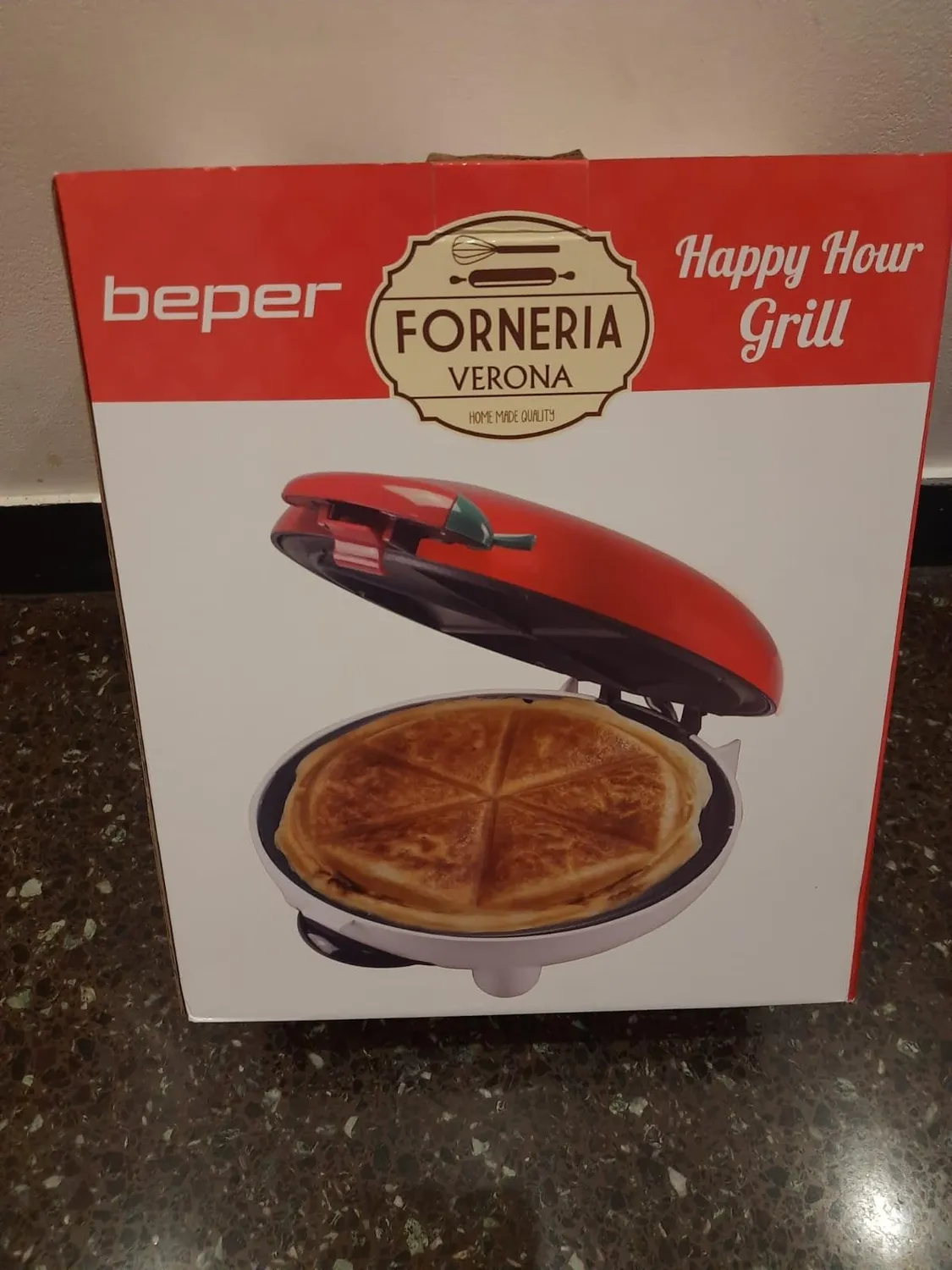 Beper Happy Hour P101CUD600 piastra aperitivi fagottini