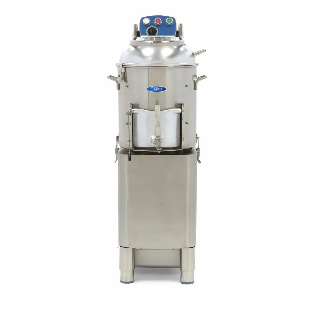 Maxima pelapatate professionale 15 kg 300 kg/h 750W timer