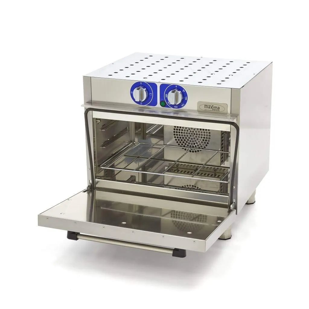 Maxima Forno Elettrico 1/1 GN 60x60 cm 3000W Turbo