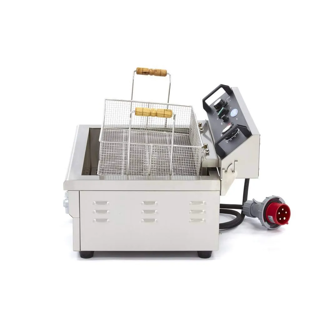 Maxima friggitrice elettrica 20L 1 cestello con scarico