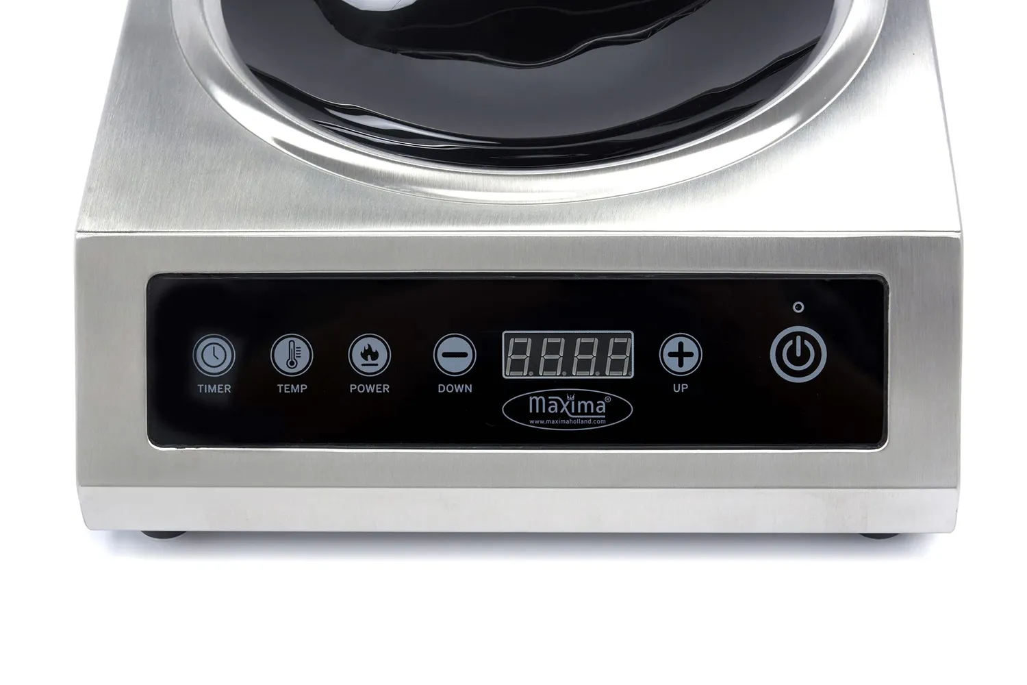 Maxima Fornello a Induzione Wok 3500W 60-240°C
