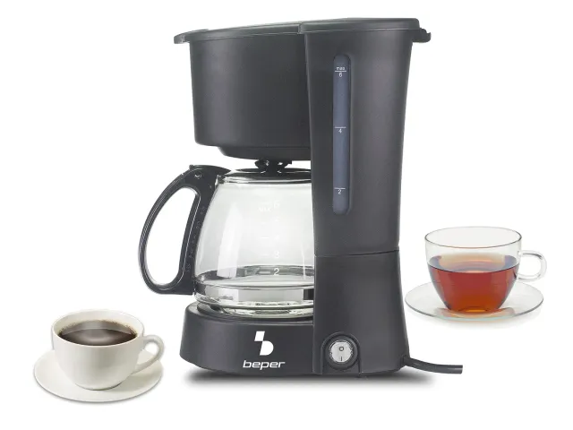 Beper BC.060 Macchina Caffè Americano 600 ml Nero 4 Tazze
