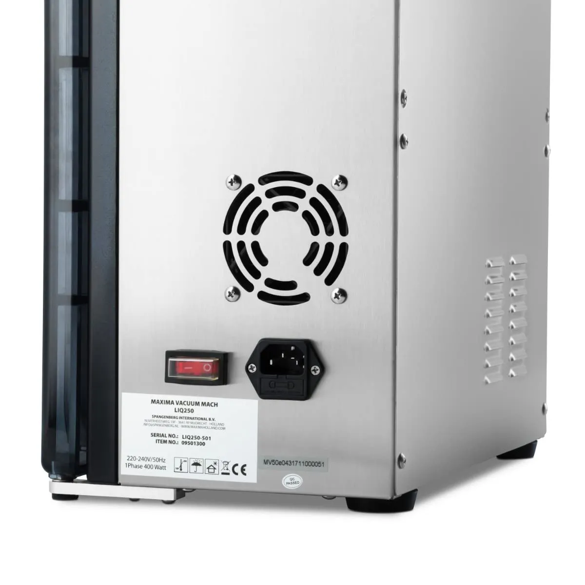 Maxima macchina sottovuoto inox Large per liquidi