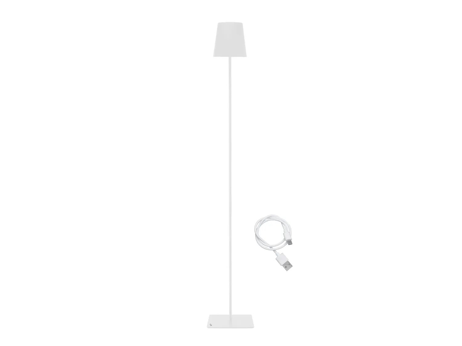 Beper P201UTP405 Lampada Terra XL Corten Ricaricabile