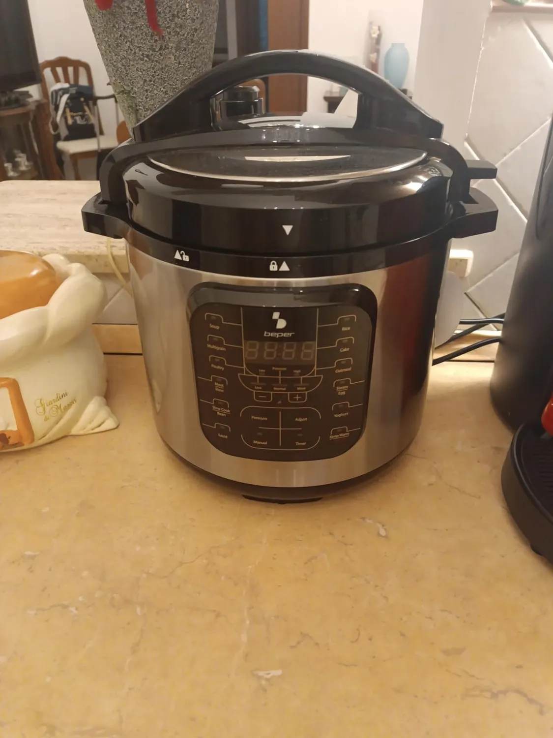 Beper P101COS001 Multicooker Pentola Pressione 6 L 15 Programmi
