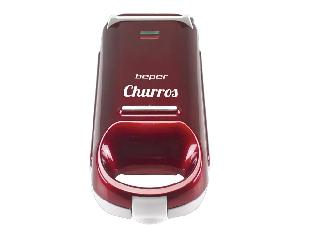 Beper BT.600Y piastra churros rossa 800W 4 pezzi
