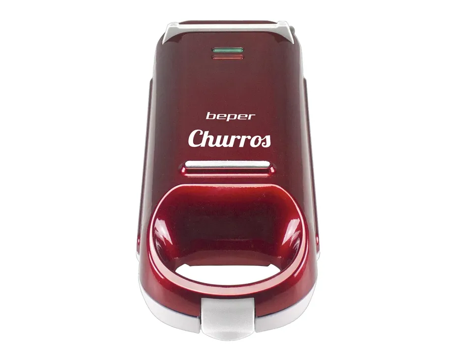 Beper BT.600Y piastra churros rossa 800W 4 pezzi