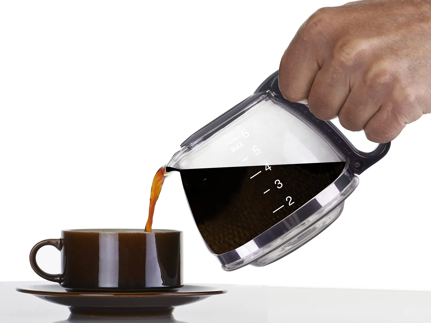 Beper BC.060 Macchina Caffè Americano 600 ml Nero 4 Tazze