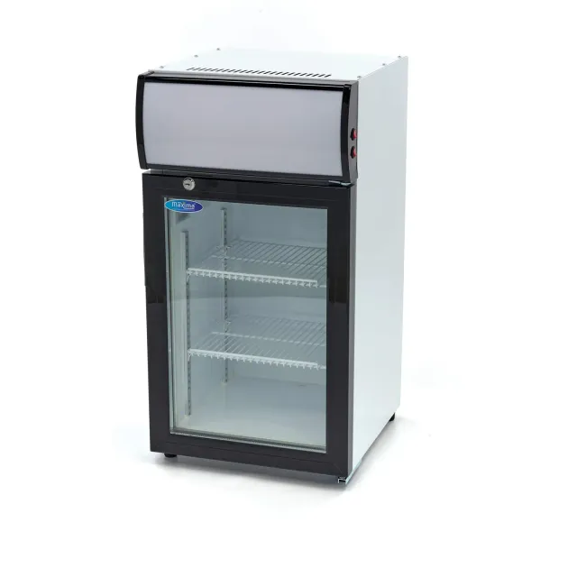 Maxima 09404000 Mini frigo espositore 50 L vetro