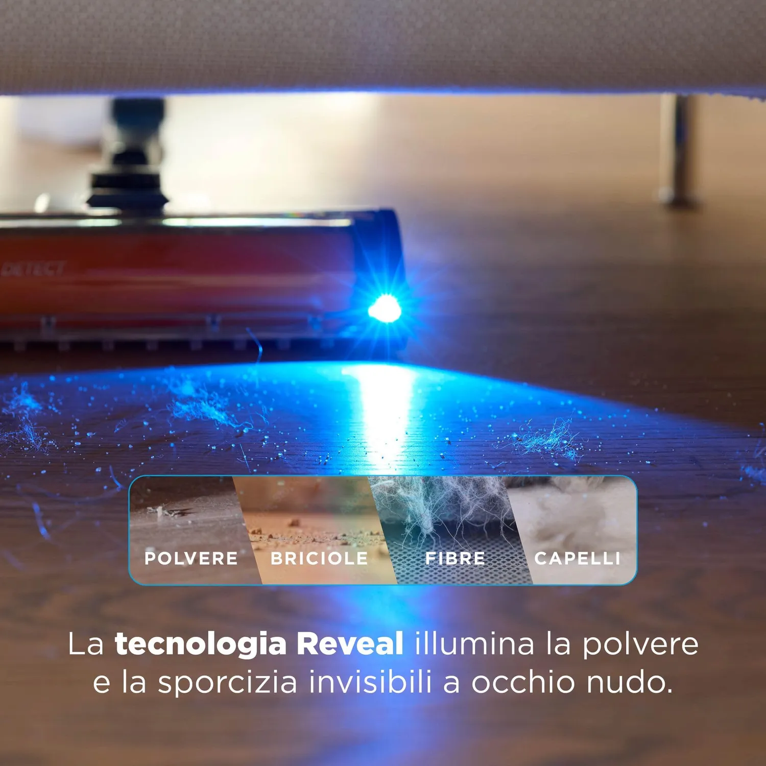Shark PowerDetect Speed scopa senza filo salvia 60 min