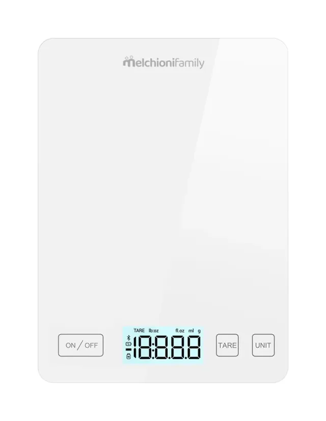 Melchioni Family Smarty Bilancia da Cucina 5Kg con App