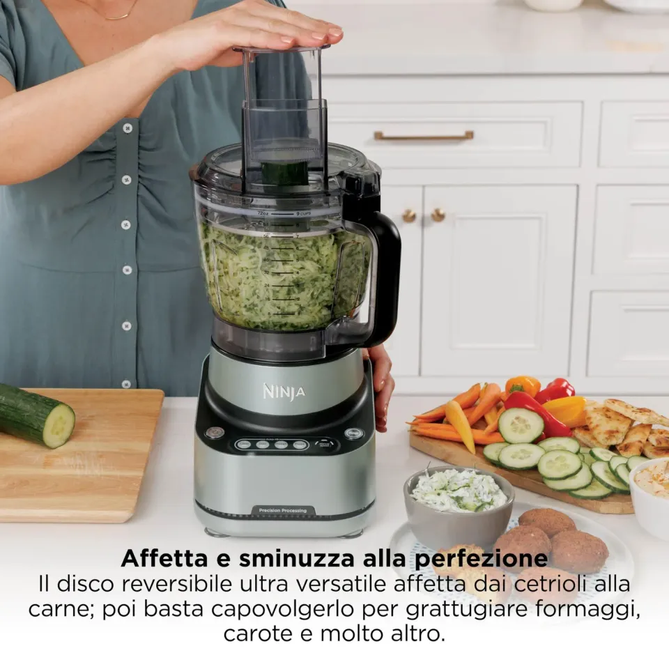 Ninja PrecisionPro robot cucina 2,1 L verde salvia 850W