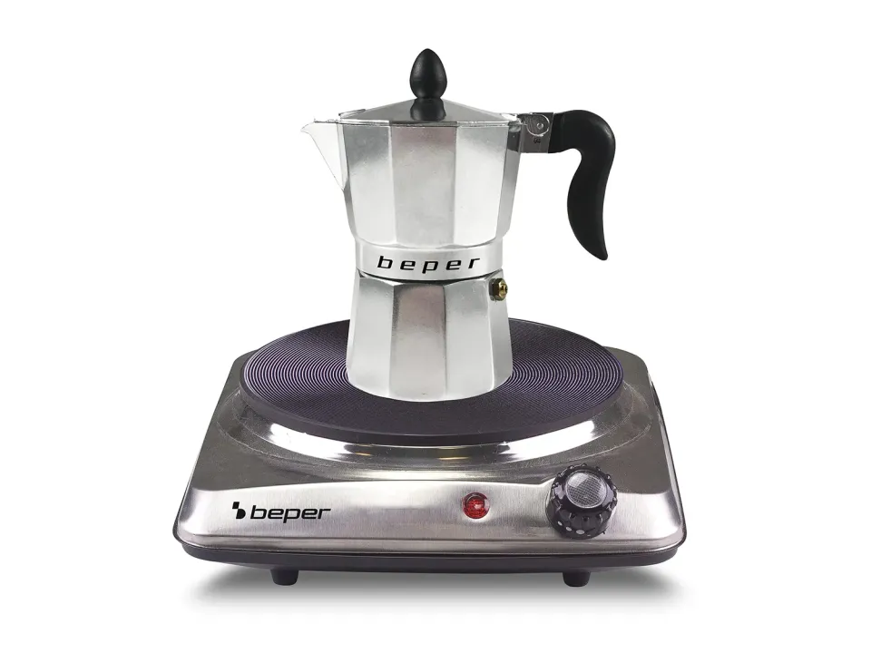 Beper 90.820 Fornello Elettrico Singolo Piastra 18,5cm