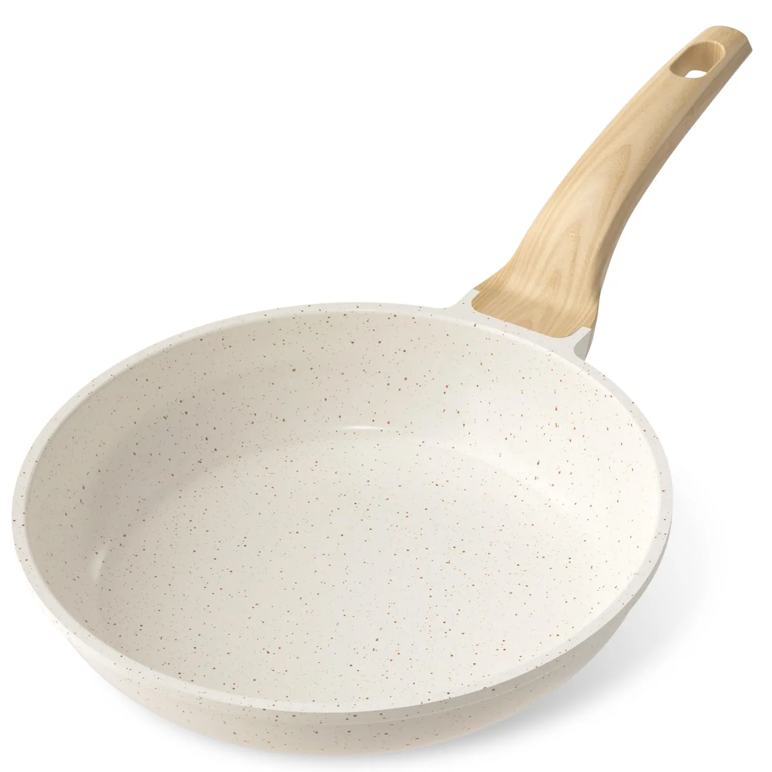YASHE Padella Antiaderente 24 cm in Granito per Induzione