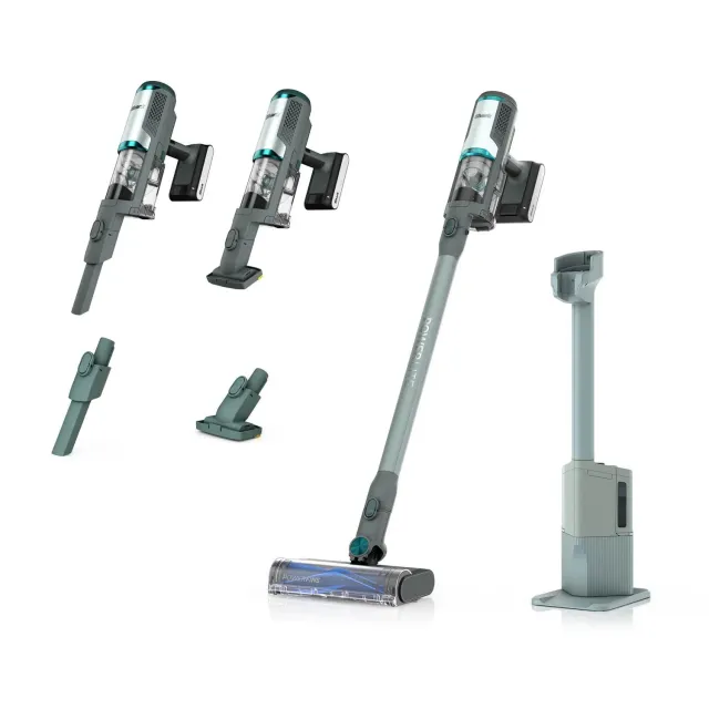 Shark PowerLite Clean & Empty Pet Aspirapolvere Turchese 40 Min