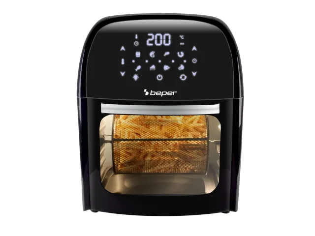 Beper P101FRI012 friggitrice aria forno 12L 1800W nera