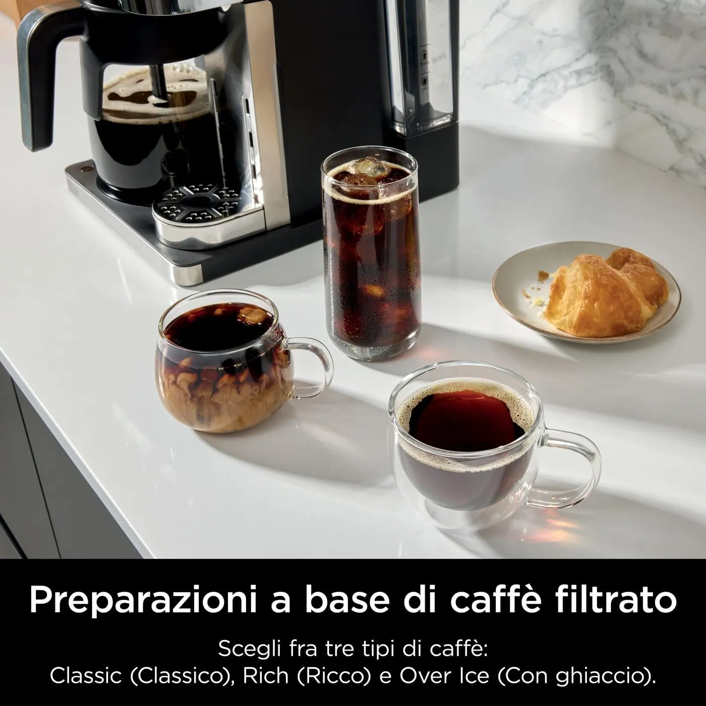Ninja Prestige DualBrew macchina caffè capsule nero