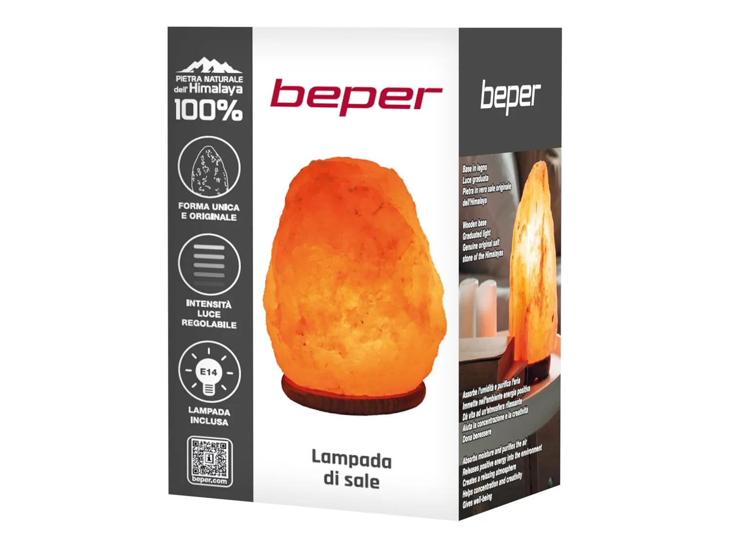 Beper P201UTP100 lampada sale dimmerabile E14