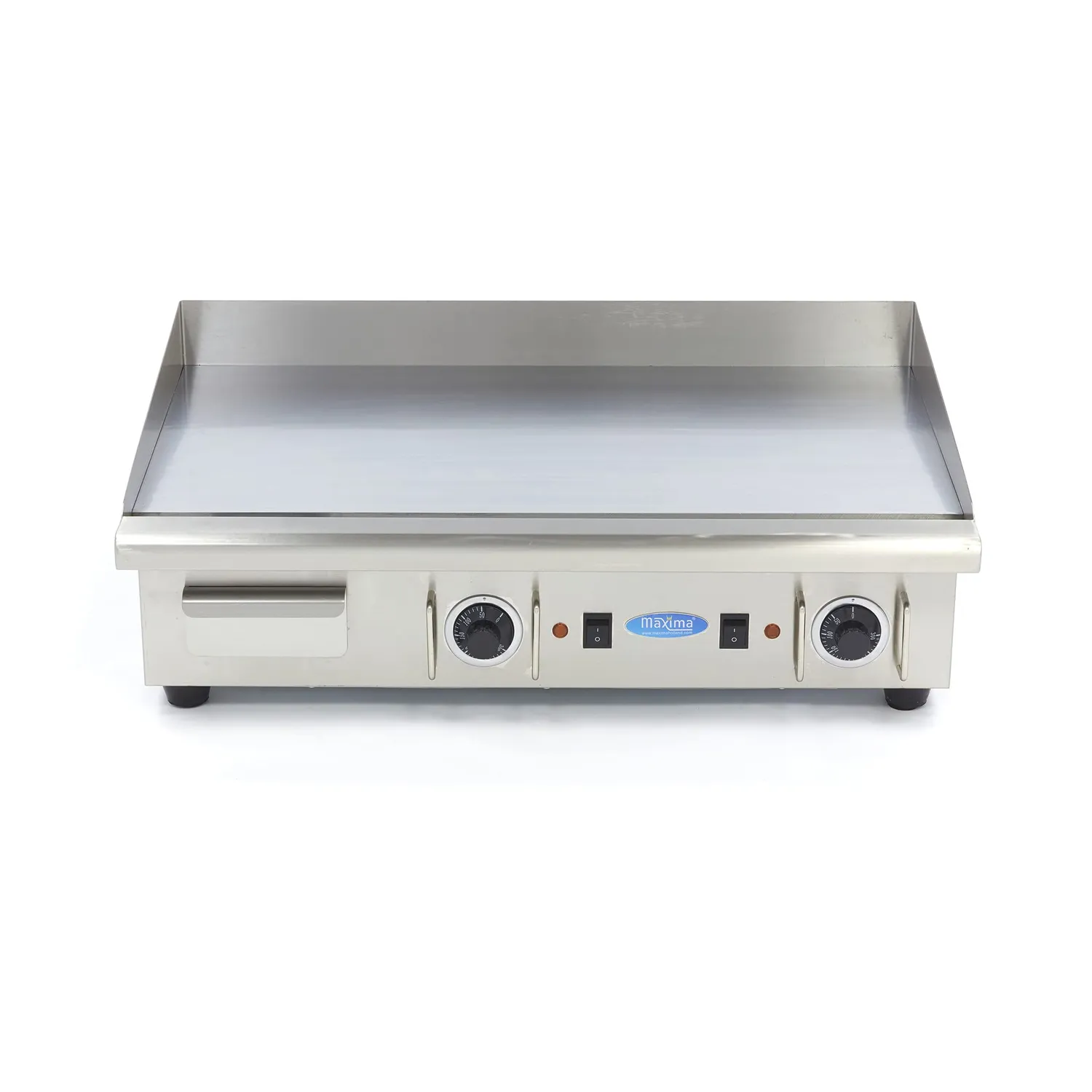 Maxima Piastra Barbecue Cromata Liscia 73 cm 4400W