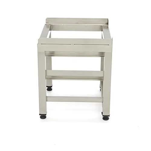Pizza Maxima Supporto Lavabicchieri 35x35 cm Acciaio Inox