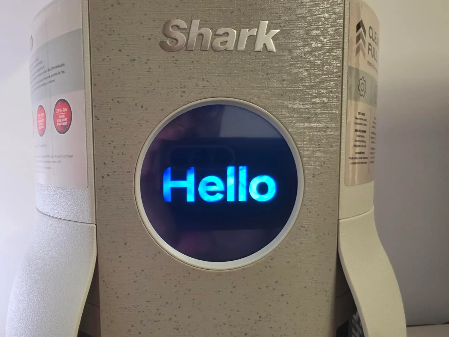 Shark BreatheClear HP062EU purificatore aria tortora HEPA