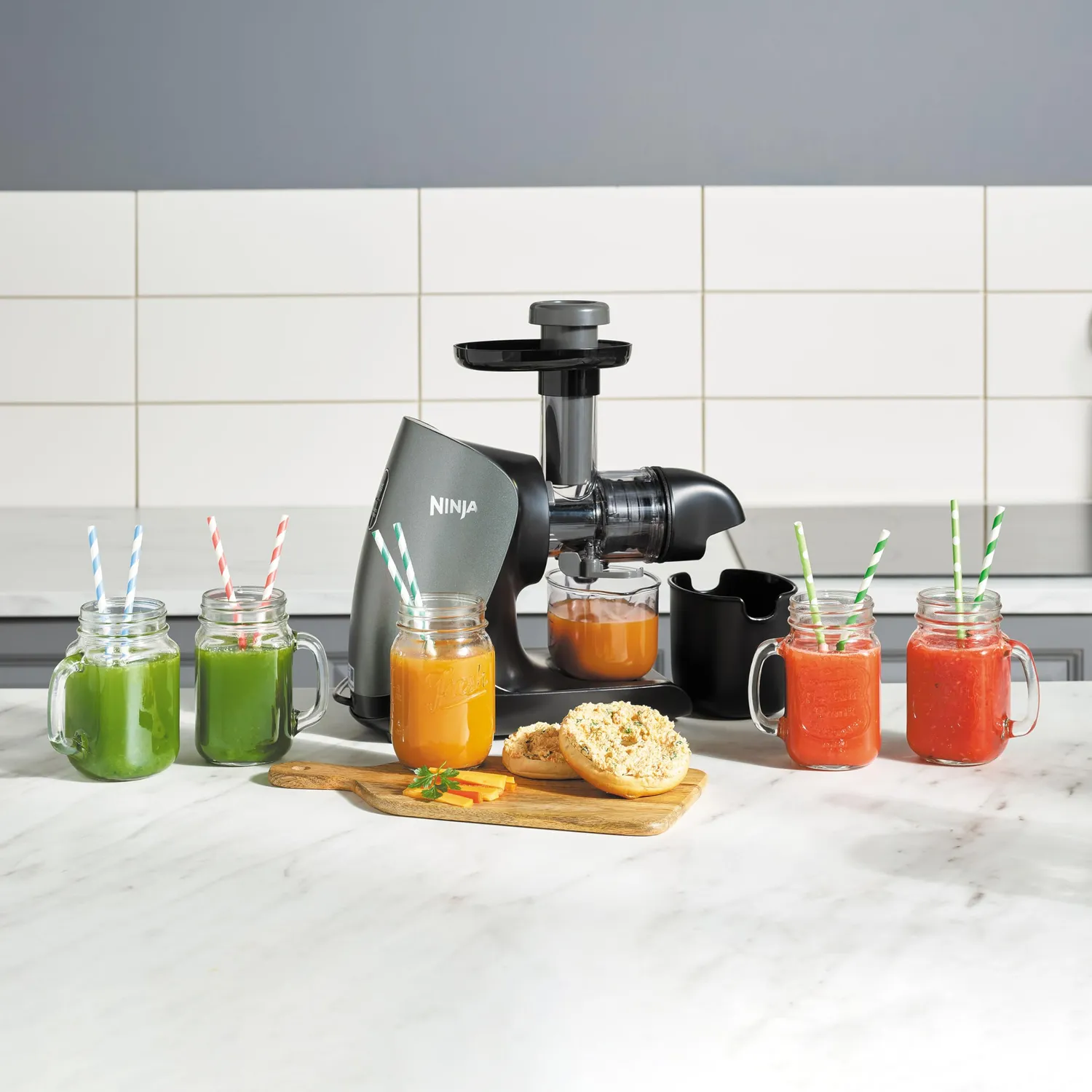 Ninja JC100EU Estrattore Succo Freddo 470 ml Nero