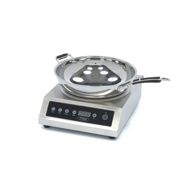 Maxima Fornello a Induzione Wok 3500W 60-240°C