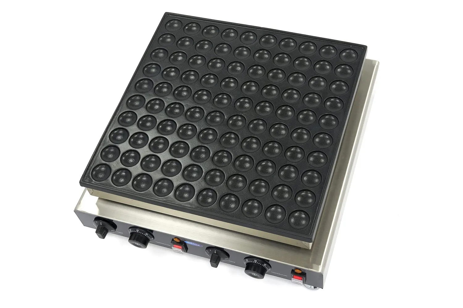 Maxima Poffertjes 100 Pezzi piastra elettrica 4 cm antiaderente