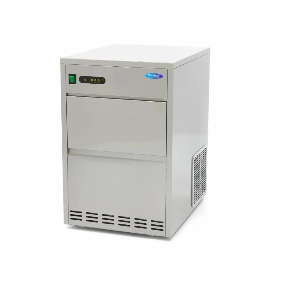 Maxima Macchina Ghiaccio 45 kg/giorno 9 kg cubetti