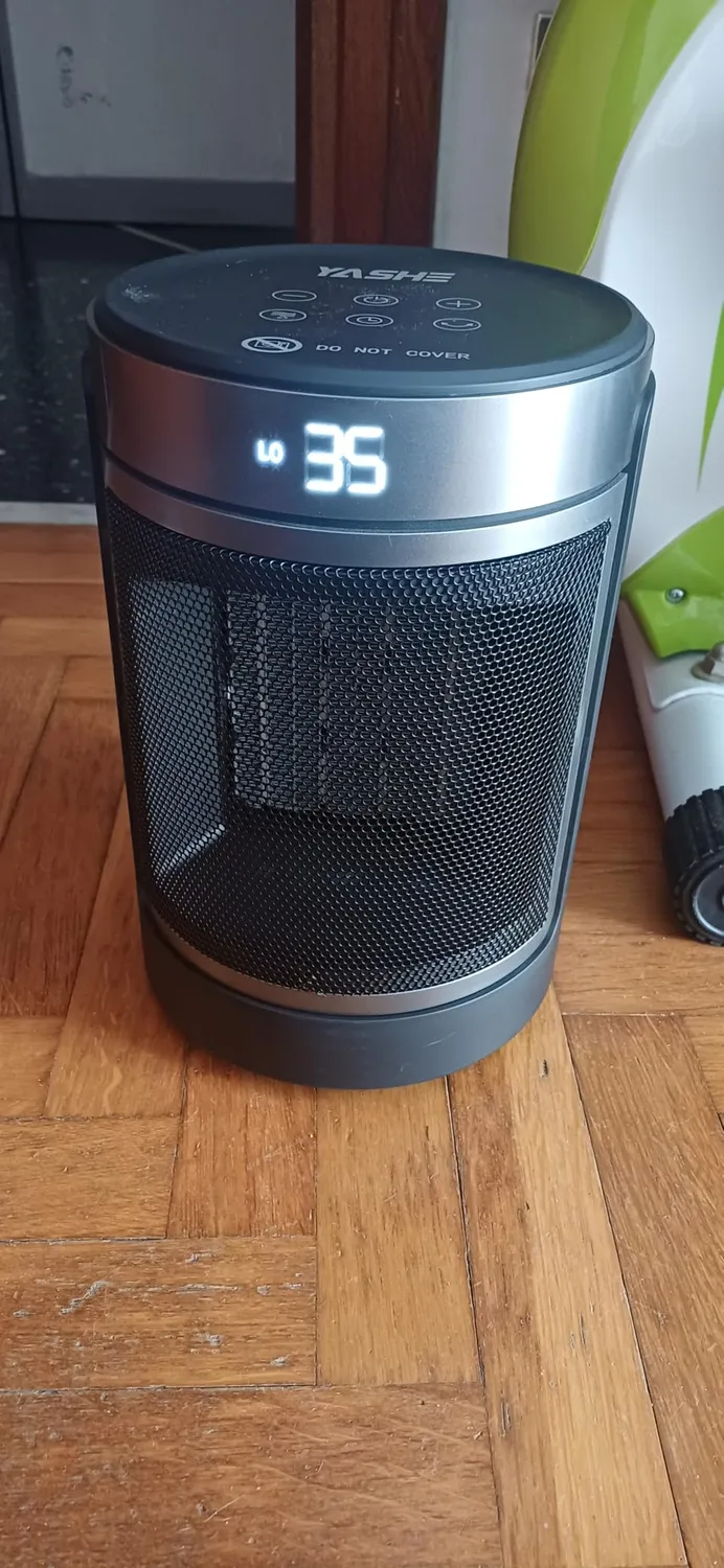 Yashe stufetta elettrica 1500W silenziosa con telecomando