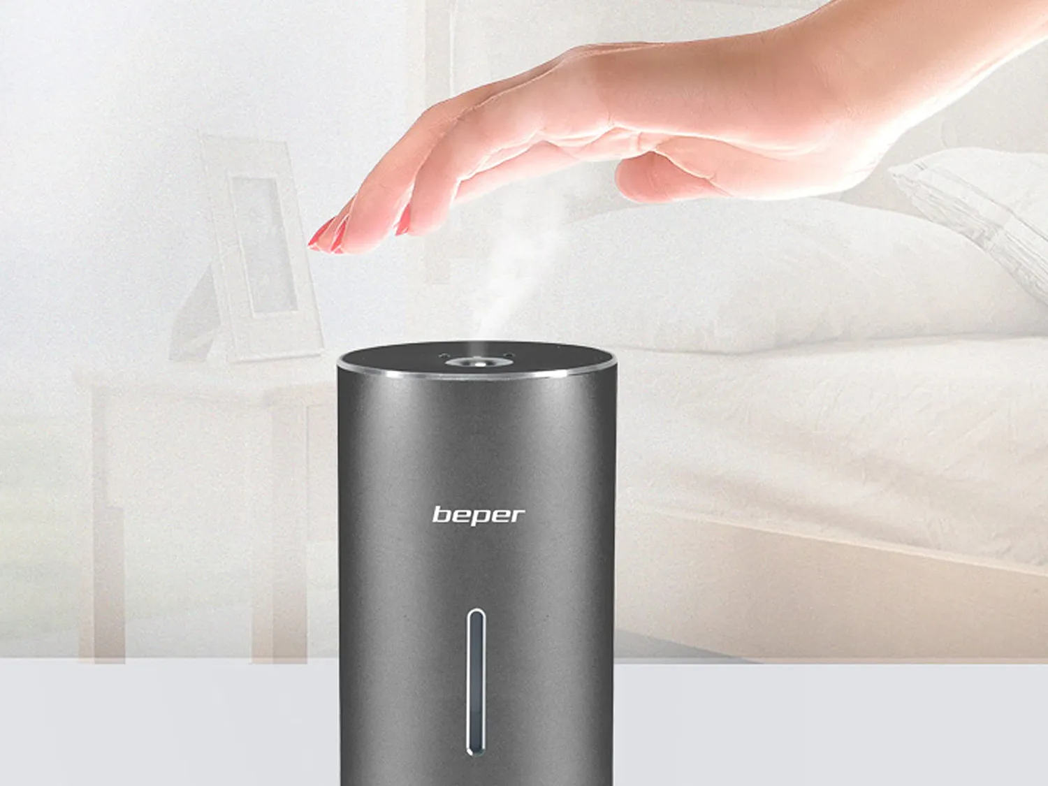 Beper P201UTP010 Nebulizzatore Disinfettante 135 ml Grigio Scuro Contactless
