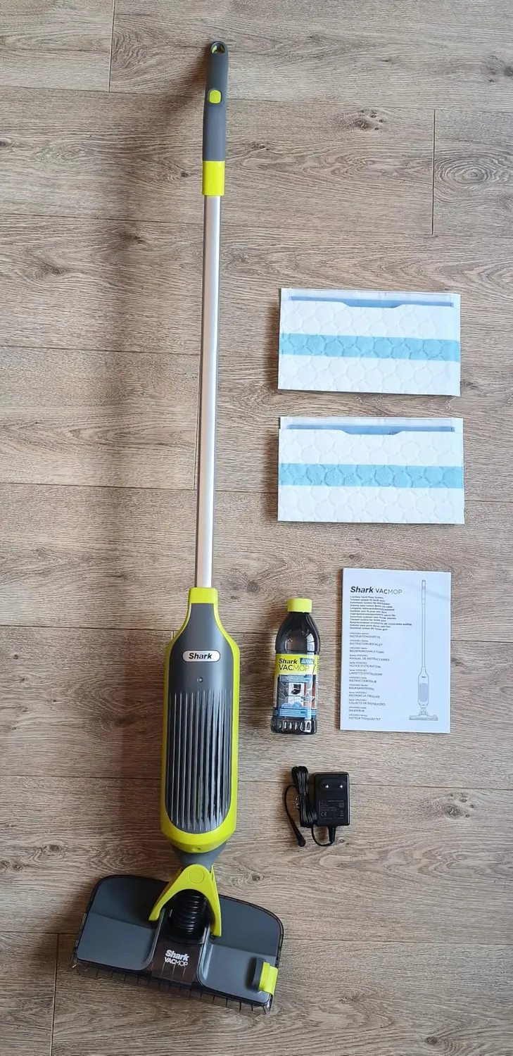 Shark VacMop 2 in 1 Lavapavimenti Senza Filo Leggero