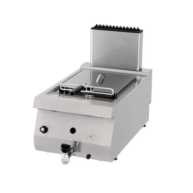 Maxima friggitrice a gas 12 L 10 kW con rubinetto
