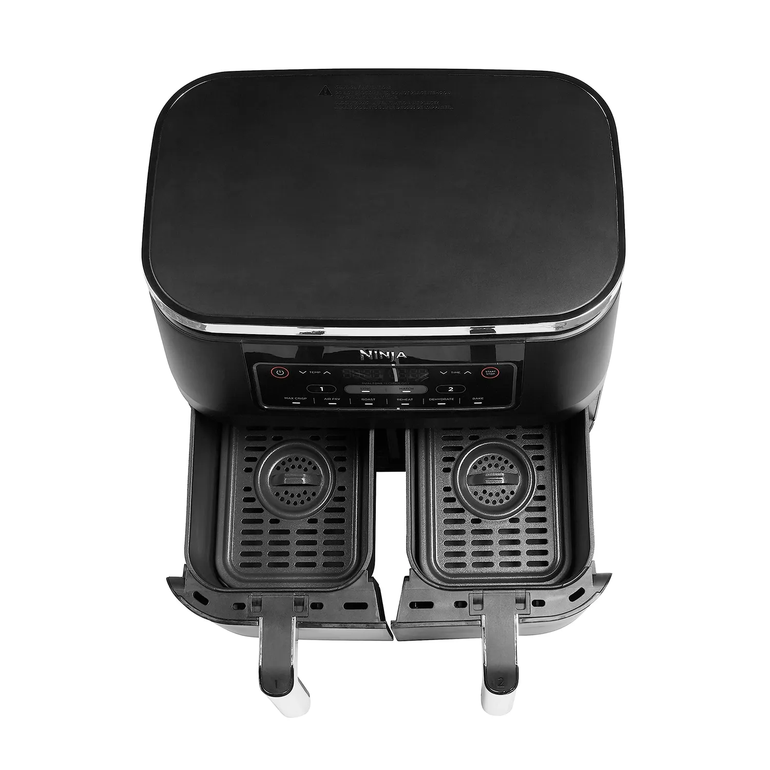 Ninja Foodi Dual Zone Friggitrice Aria 7,6L Nero