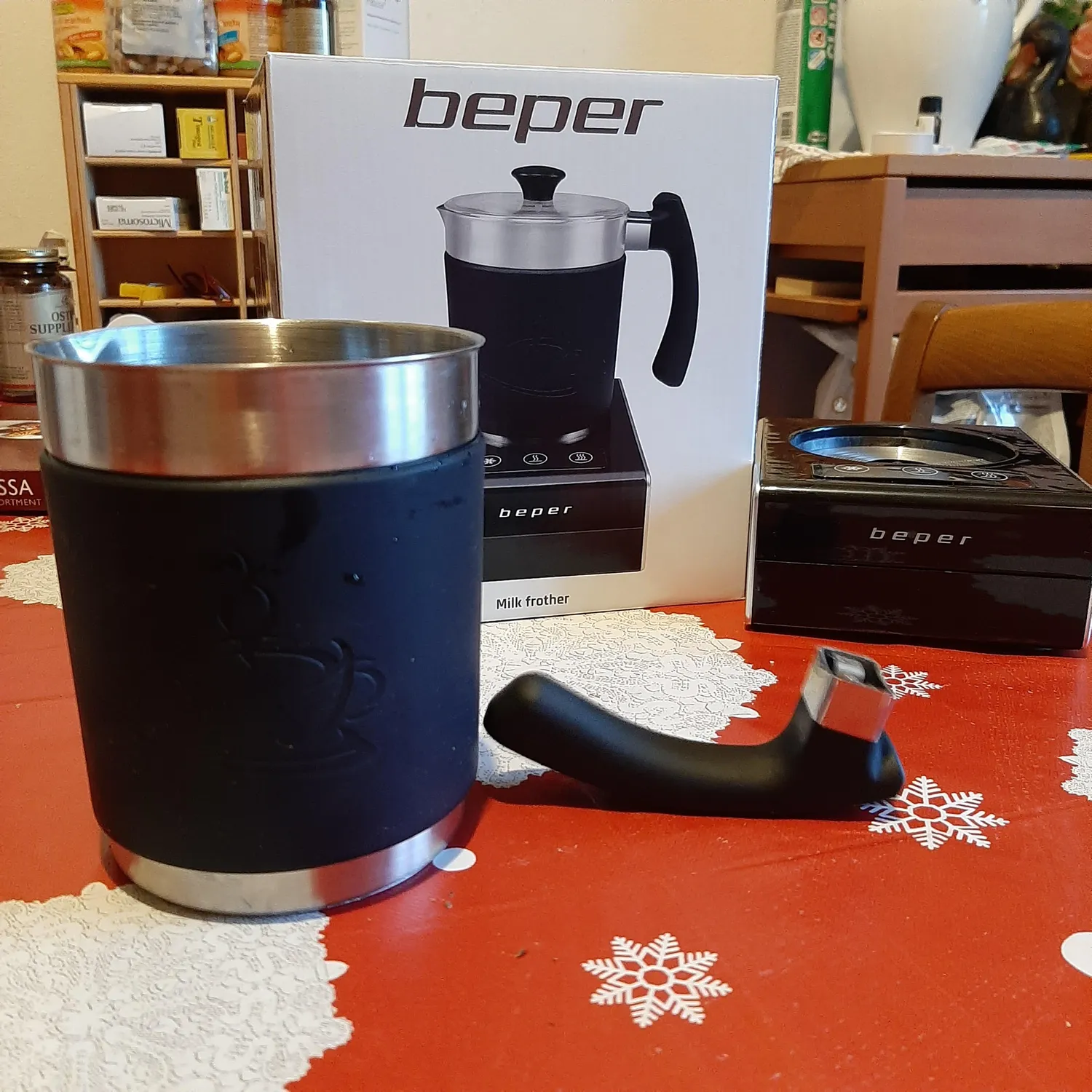 Beper BB.200 Montalatte Elettrico Magnetico 500ml Lavabile