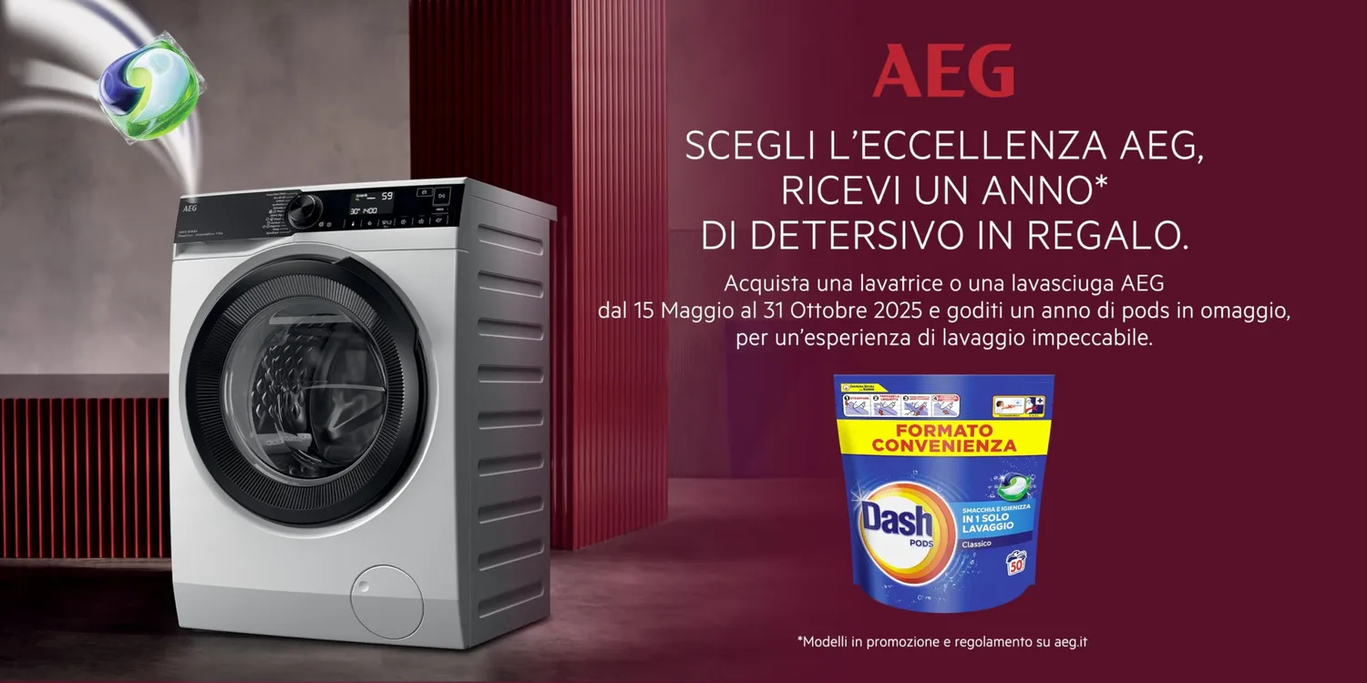 AEG Serie 7000 LR7D94GW Lavatrice 9 Kg Classe A
