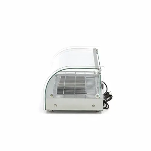 Maxima Vetrinetta Termica 55 cm 25 L 800W vetro curvo