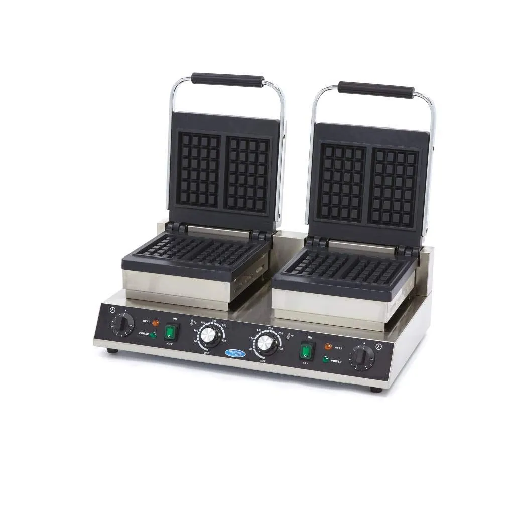 Maxima Gastro piastra waffle classica doppia 3200W antiaderente