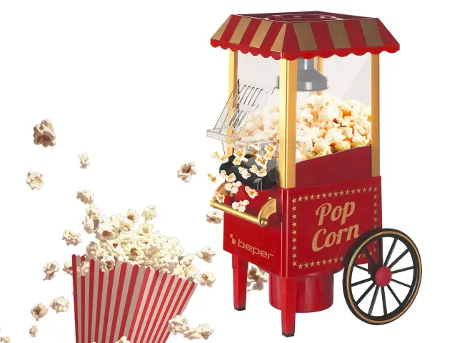 Beper Circus macchina per popcorn rossa ad aria