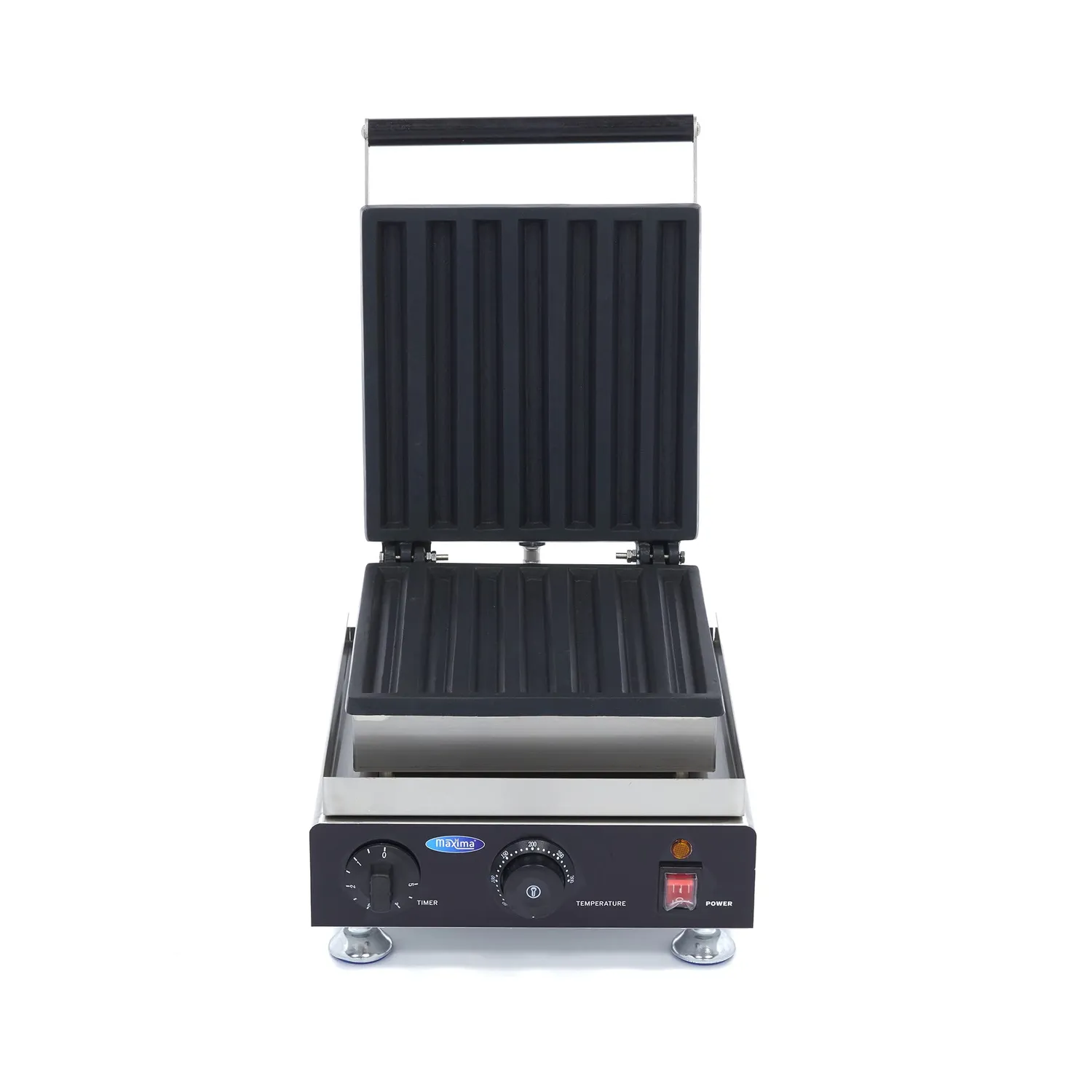 Maxima Churros 7 Pezzi Piastra Waffle 50-300°C con Timer
