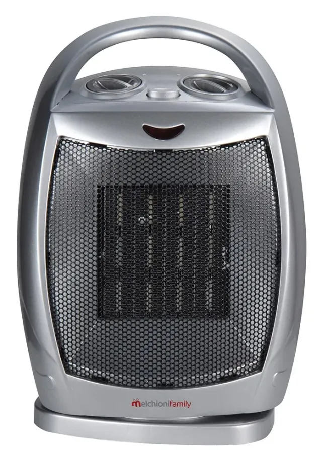 Melchioni Family Calido termoventilatore ceramico 1500W silver