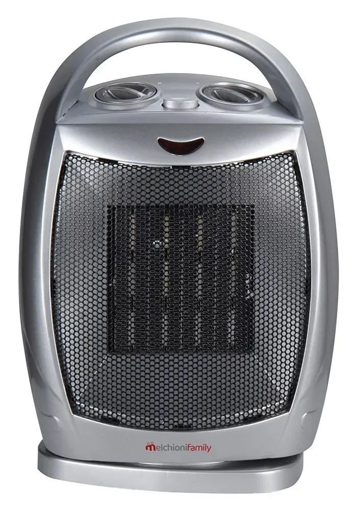 Melchioni Family Calido termoventilatore ceramico 1500W silver