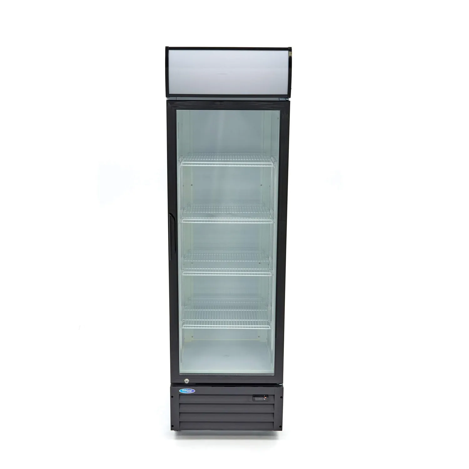 Maxima Frigorifero espositore 360 L porta vetro bianco
