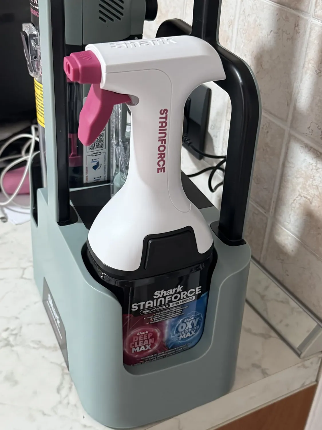 Shark StainForce HX100EUCP smacchiatore senza filo bundle