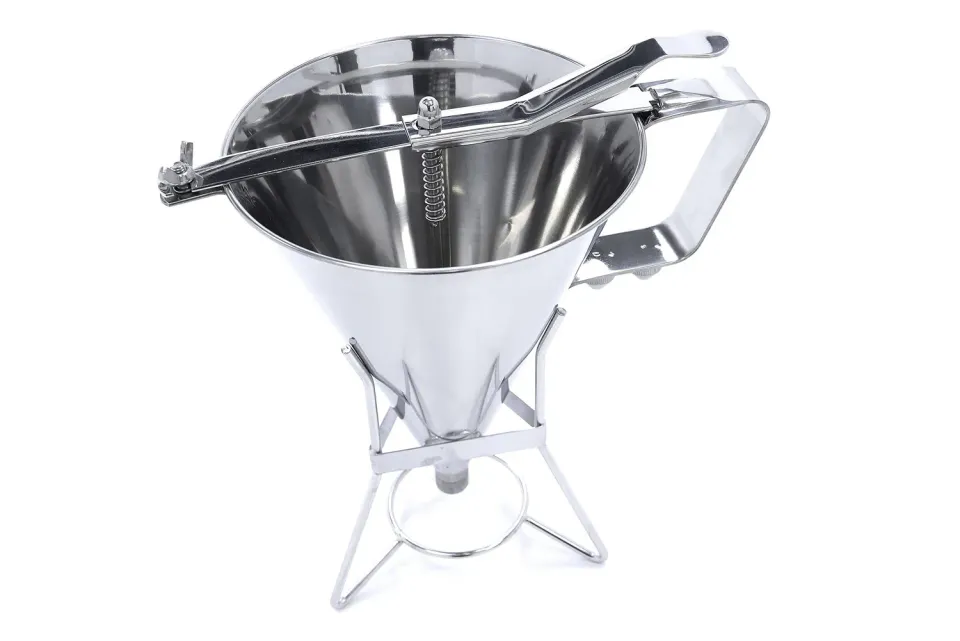 Pizza Maxima Erogatore Pastella 1,6 L Inox con Dosatore