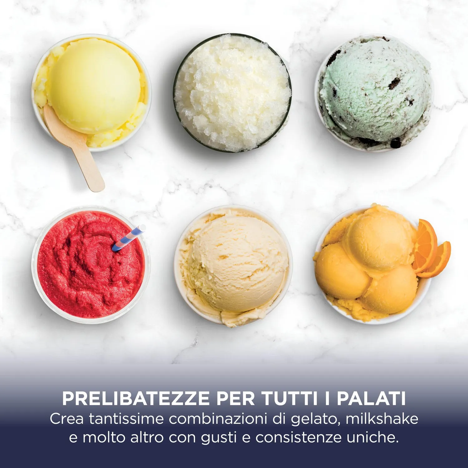 Ninja CREAMi Deluxe gelatiera beige 10 programmi 2x710 ml