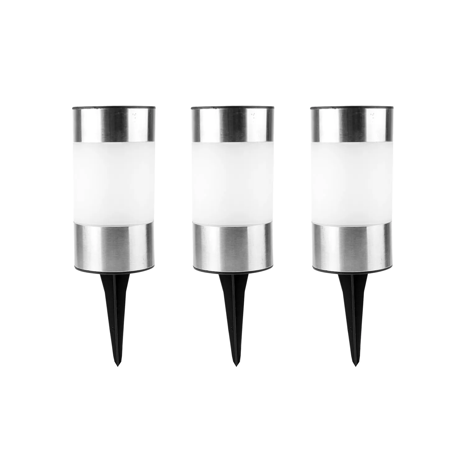 Beper Set 3 Lampade Solari Giardino Segnapassi IP44