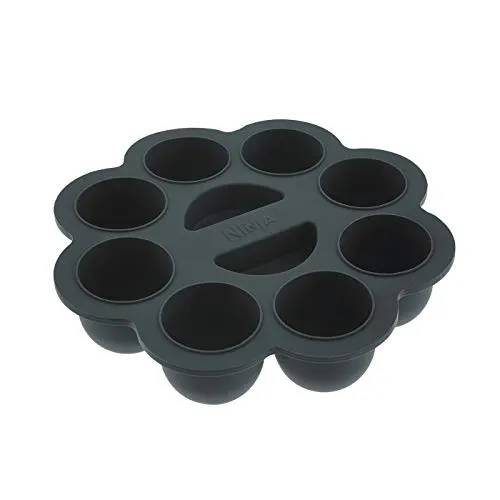 Ninja Foodi 4184J300UK Stampo Silicone 8 Mini Muffin Nero