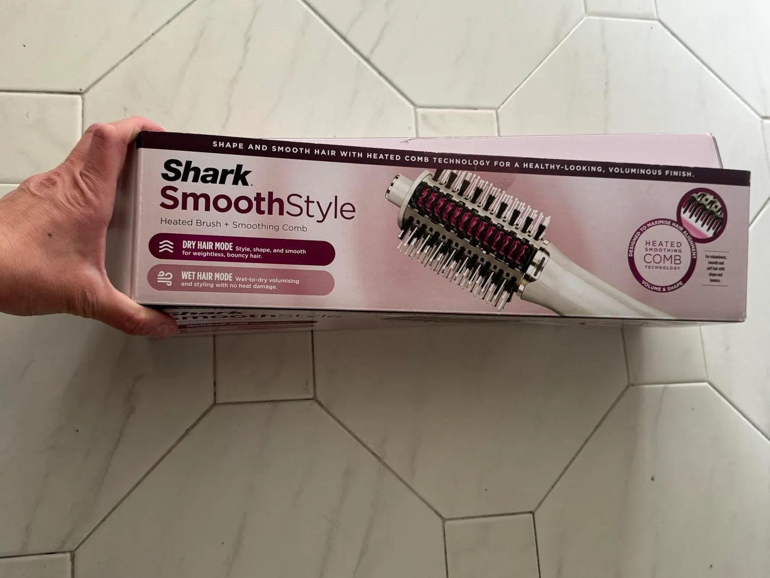 Shark SmoothStyle Spazzola Lisciante Seta Termica