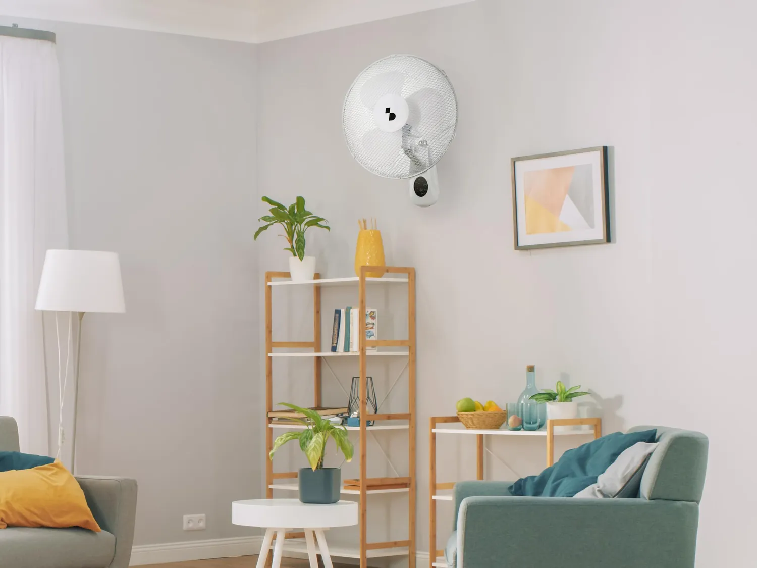 Beper P206VEN600 Ventilatore da Parete con Telecomando 40cm